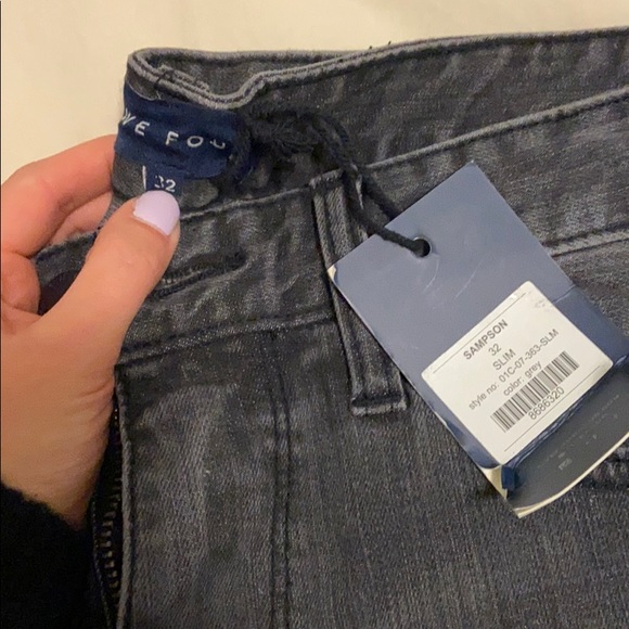 Five four. Dark grey jeans - Picture 2 of 4